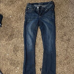 Maurices 2000s Dark Blue skinny bootcut Leg Jeans size 2